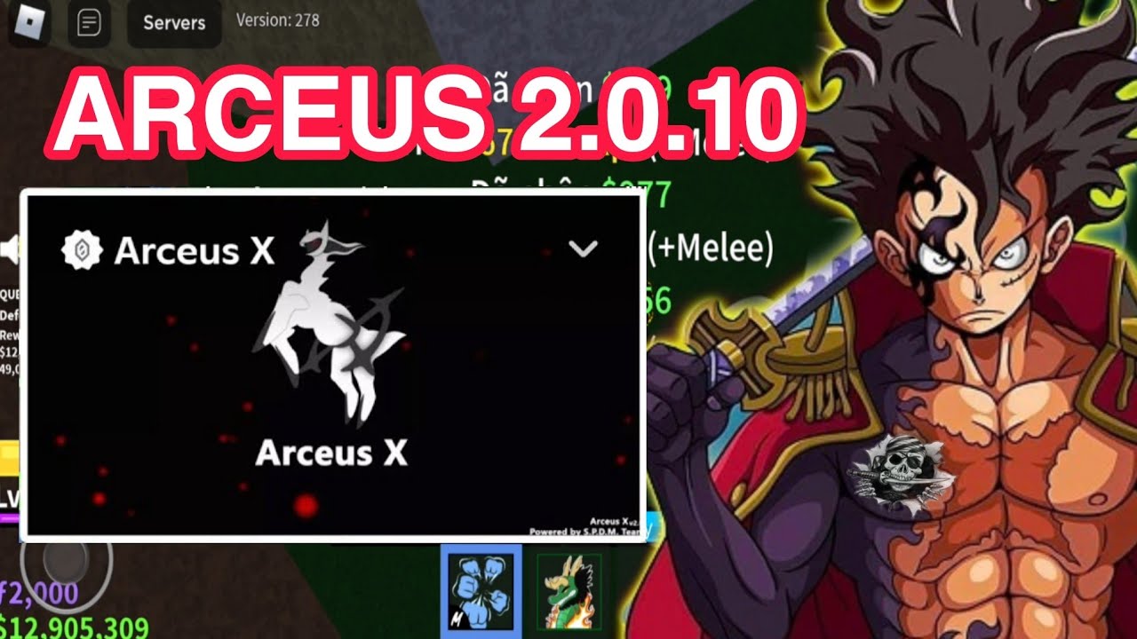 [ROBLOX] Hướng Dẫn Get Key ARCEUS 2.0.10 Auto Fram ,Fast Attack , Bring Mobs ,Free Gui