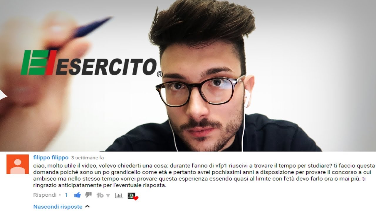 ENTRARE NELL'ESERCITO, LA MIA ESPERIENZA - Vi rispondo