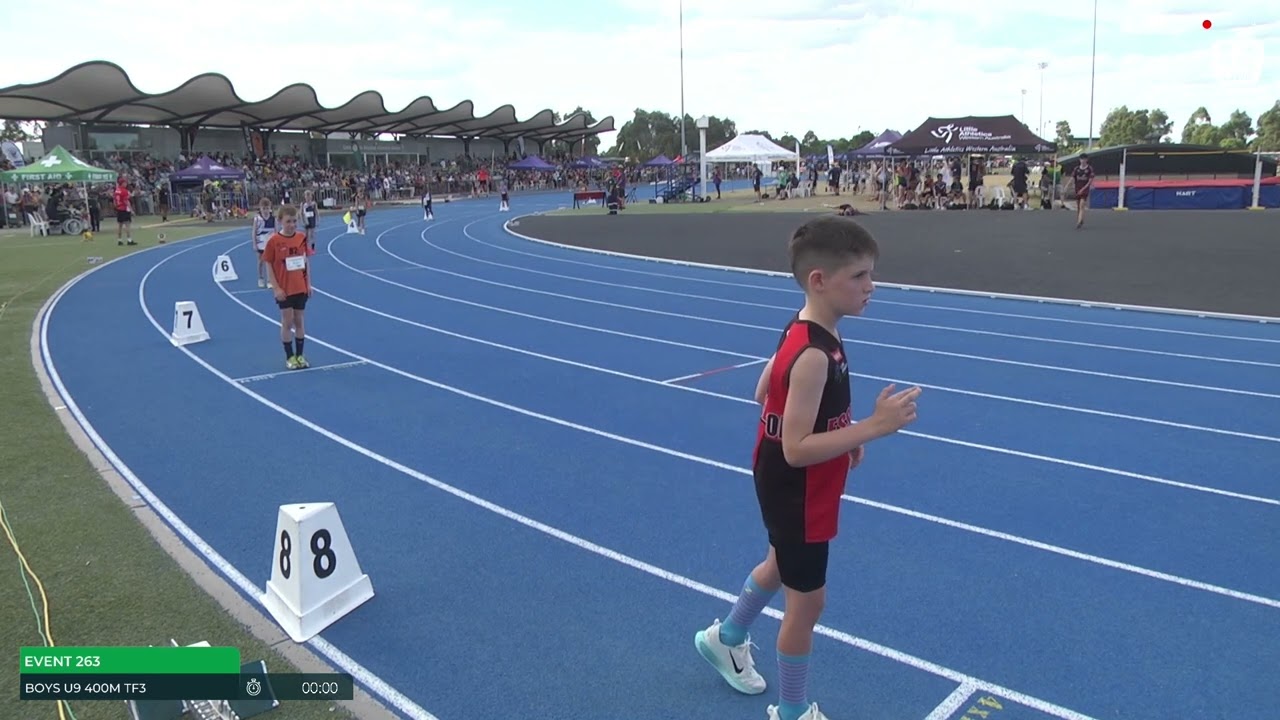 Boys U9 400m Timed Final 3 : 2024-25 State Track and Field Championships