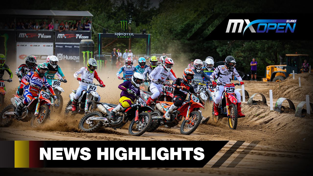 News Highlights | EMXOpen | Monster Energy MXGP of Flanders 2023 #MXGP #Motocross