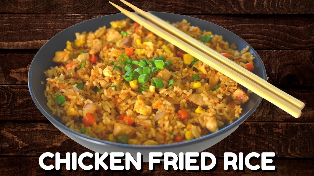 How to Make Chicken Fried Rice Like The Restaurant | Leftover Chicken | 15 min Quick & Easy Recipe