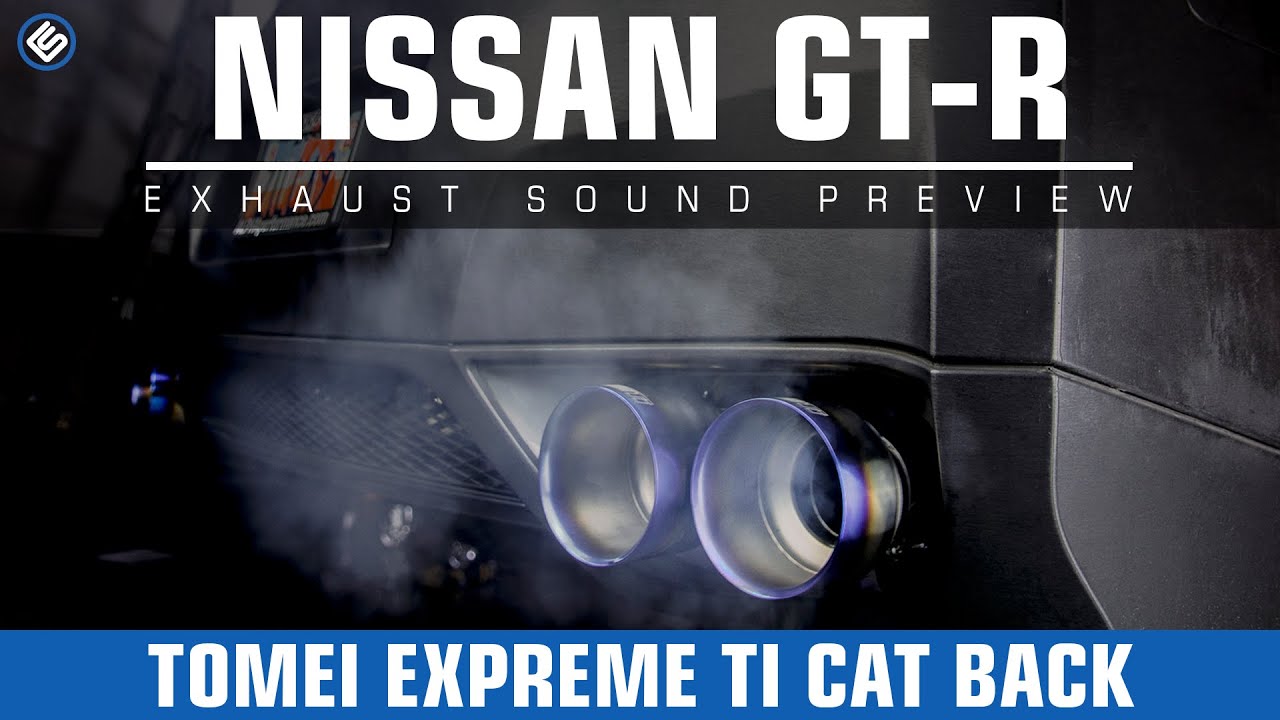 Tomei Expreme Ti Cat Back Exhaust - Nissan GT-R R35 Exhaust Video