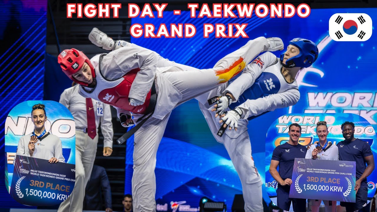 Fight Day! | Taekwondo Grand Prix Korea 🇰🇷
