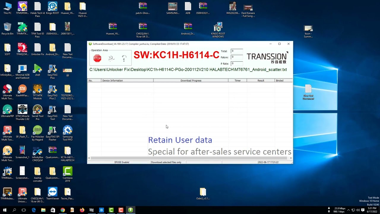 How To Flash Tecno Spark Go KC1H Da Error Fix All Version 100% Tested Dead Hang On Logo Fix Firmware