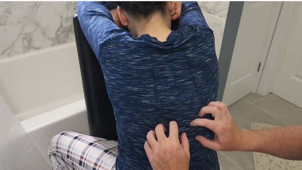 Aggressive Back Scratching And Rubbing Massage ASMR #sleep #relax #asmr #calming #tingles #satisfy