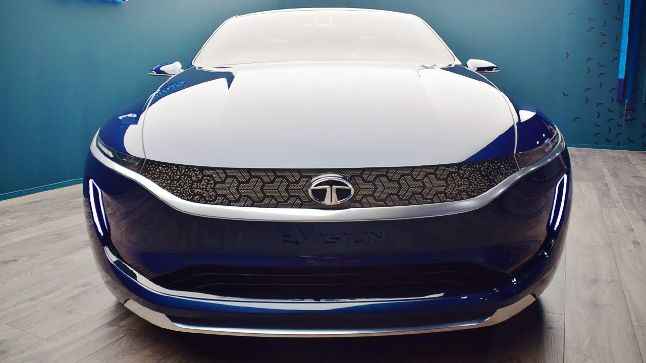 Tata EVision - Indian Premium Electric Sedan! A good car!