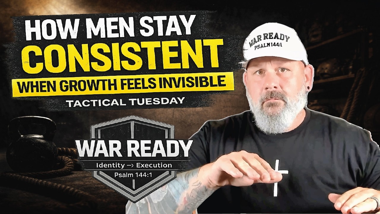 How Men Stay Consistent When Growth Feels Invisible | TACTICAL TUESDAY