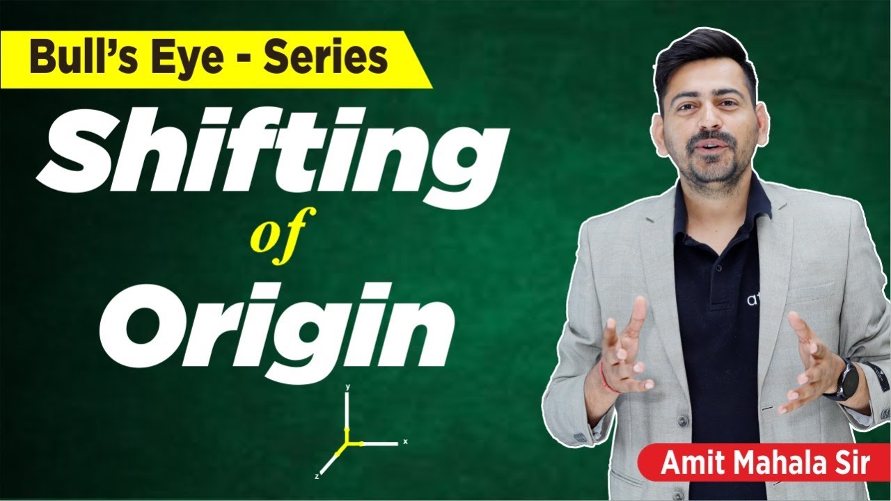 Shifting Of Origin | Straight Lines Class 11 | IIT JEE MATHS | ATP STAR KOTA