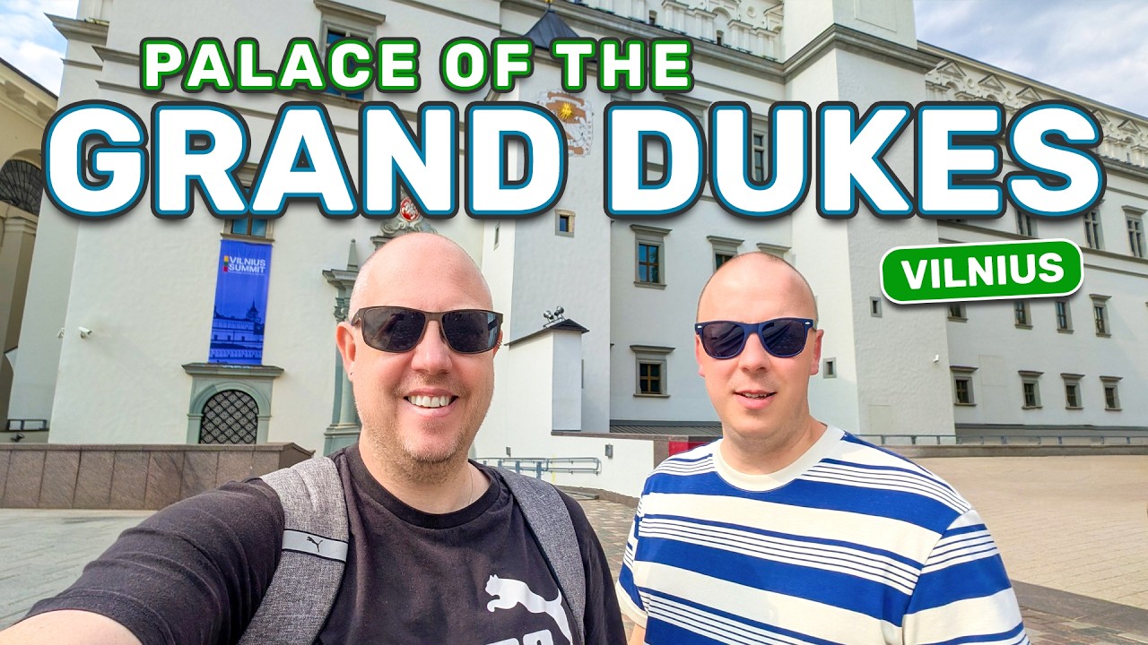 Palace of the Grand Dukes of Lithuania - Inside the National Museum in Vilnius! 🇱🇹