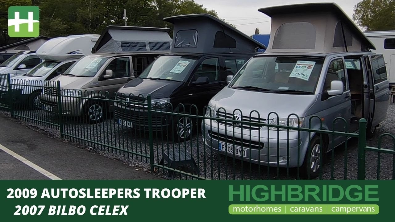 2009 Auto-Sleepers Trooper and 2007 Bilbos Celex