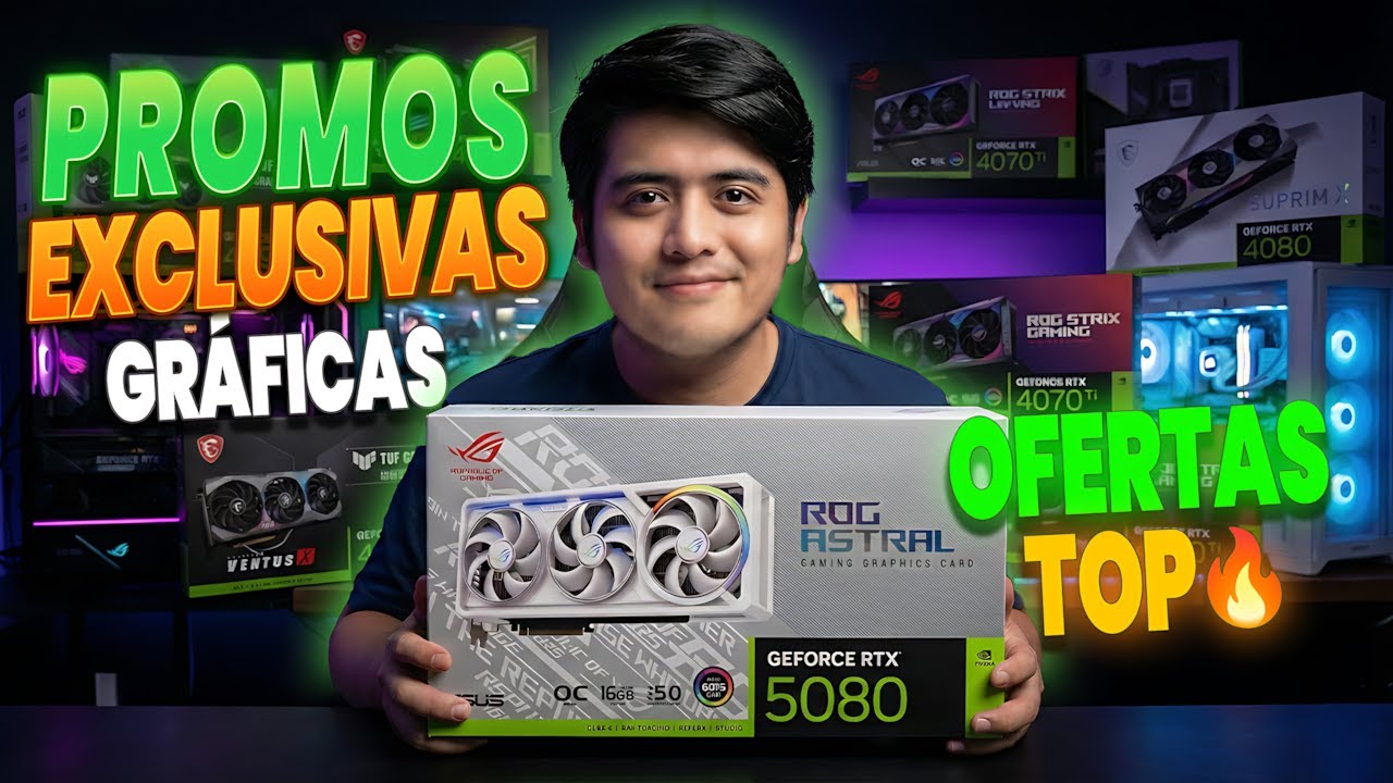 TARJETAS GRAFICAS 2026 - FULL ARMADO DDR5 - ARMADOS DE PC PERU