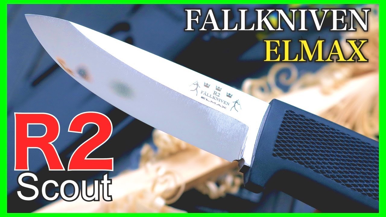 【Fallkniven R2 Scout】キャンプでも使いやすいナイフ !！  R2スカウトをレビューしてみました【ELMAX】