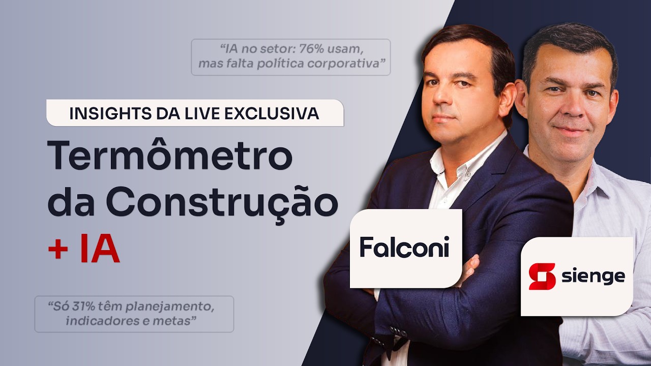 Construção: 76% Já usam IA, mas Só 31% têm planejamento estratégico