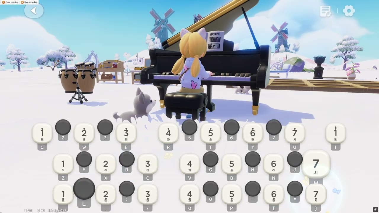 Blue (Yung Kai) | Heartopia Piano