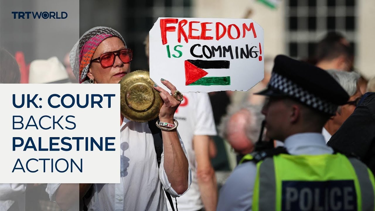 Palestine Action group wins right to challenge UK government ban