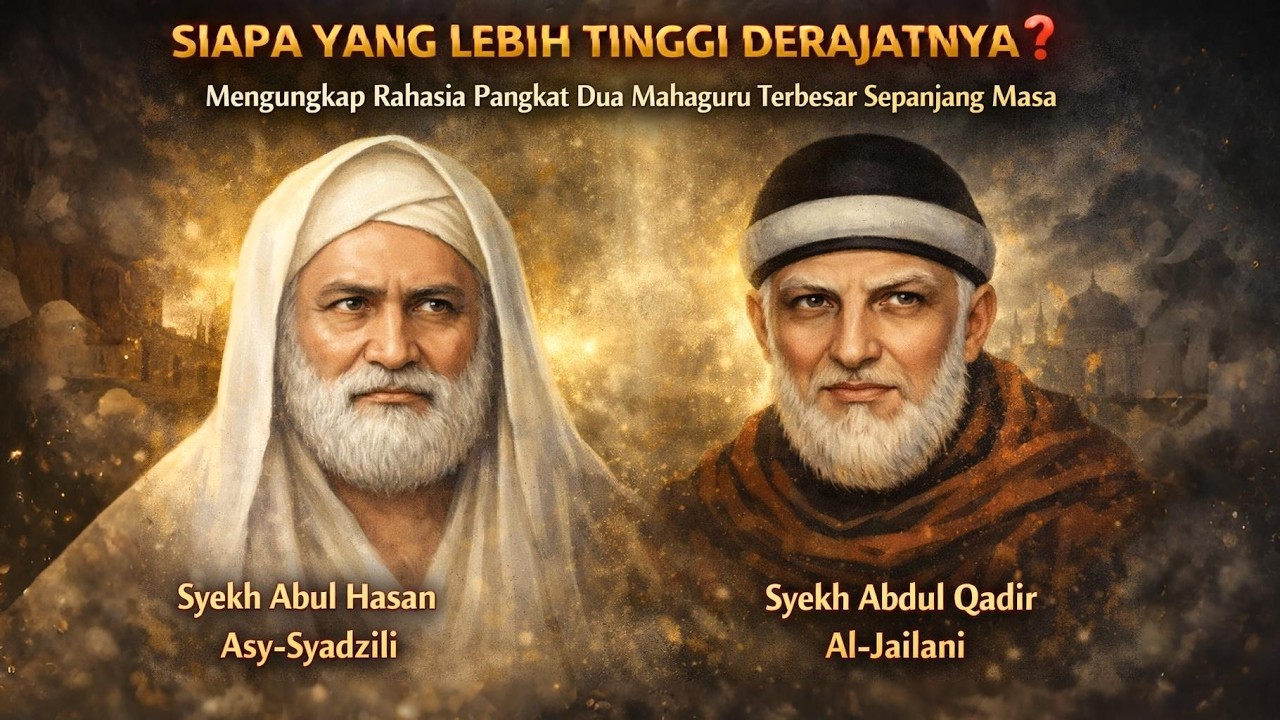 SIAPA YANG LEBIH TINGGI DERAJATNYA❓Mengungkap Rahasia Pangkat Dua Mahaguru Terbesar Sepanjang Masa