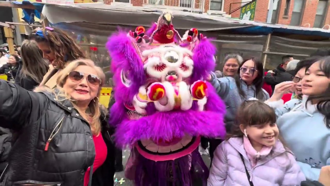 Lion Dance: Celebrating Chinese New Year in Chinatown, New York