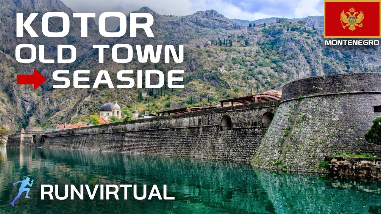 Running from Medieval Town to Sea: Between Mountains in Kotor (Montenegro)