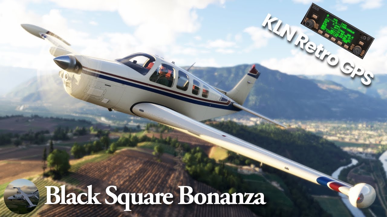 Italian Adventure | Bonanza Professional Version 1.1 | KLN90 Retro GPS | MSFS2024
