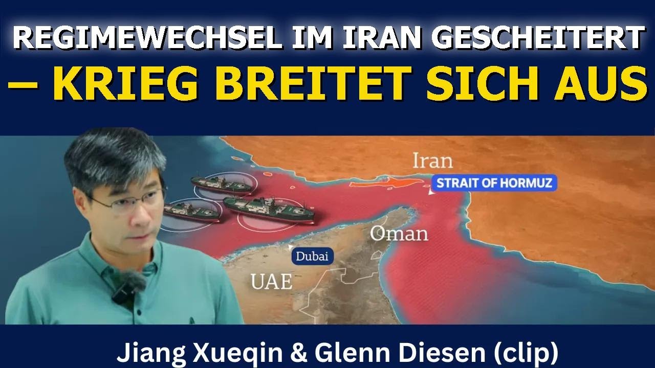 Jiang Xueqin (Clip): Regimewechsel im Iran gescheitert – Krieg gerät außer Kontrolle