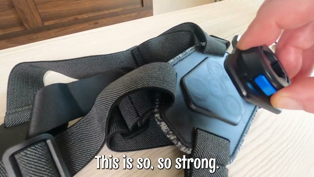 SUREWO Upgraded Magnetic Chest Mount Harness Strap