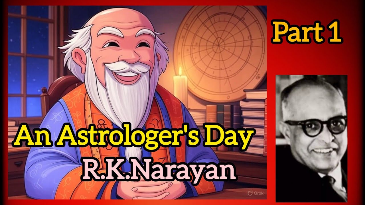 An Astrologer's Day (part 1); R. K. Narayan; Line By Line Bengali Explanation Part 1