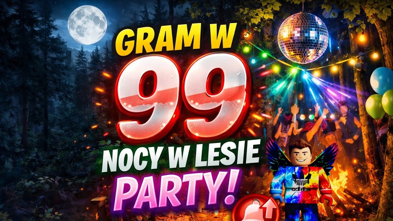 Znowu gram w (99 nocy w lesie party w Roblox)