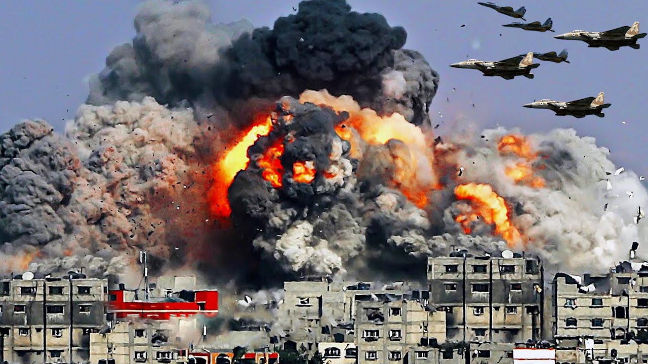 US and Israeli F-15 Fighter Jets Deployed for Precision Strikes on Hamas Targets in the Gaza Strip