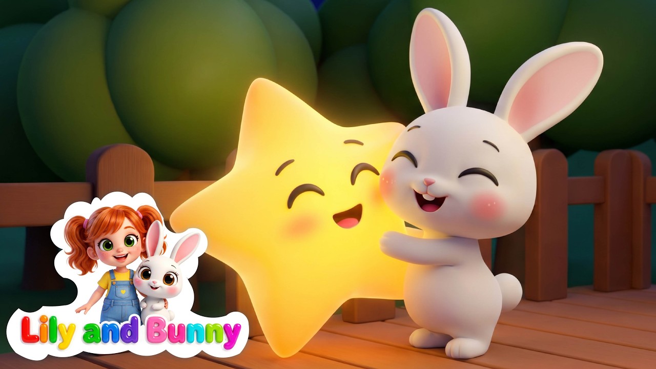 Twinkle Twinkle Little Star 🌟 | Nursery Rhymes by Lily and Bunny