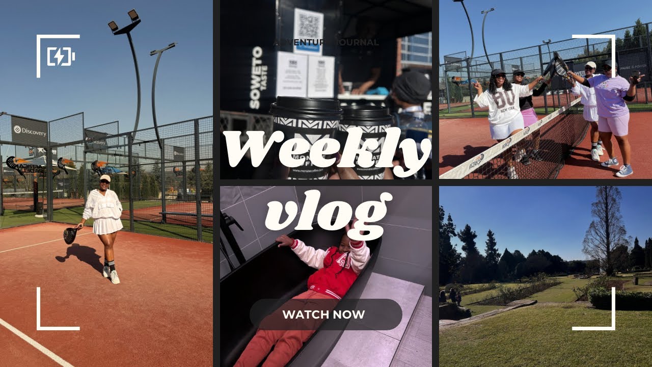 #weeklyvlog | VITALITY RACE AGAINST CANCER | PADEL | ERRANDS etc | #southafricanyoutuber #roadto500