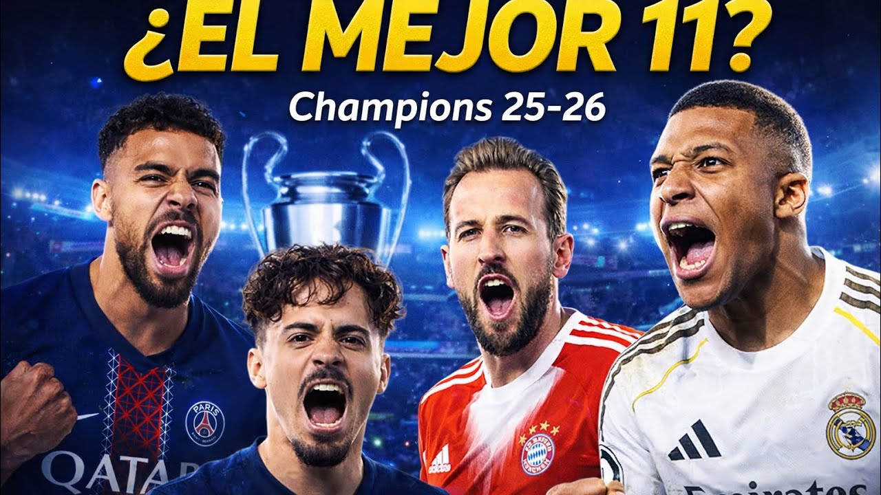 El once ideal de la primera fase de la Champions (rendimiento puro)