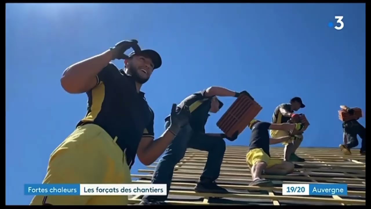 Royal Toiture couvreur sur le JT de @france3aura