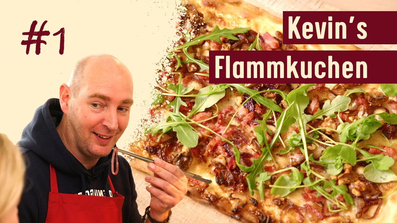 Tante Fanny & Kevin bakken de favoriete Flammkuchen van Kevin