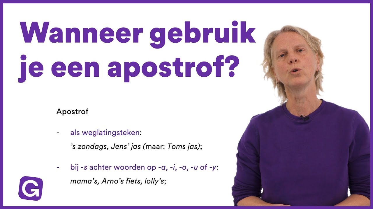 Wanneer gebruik je een trema, apostrof, accenttekens of cedille?