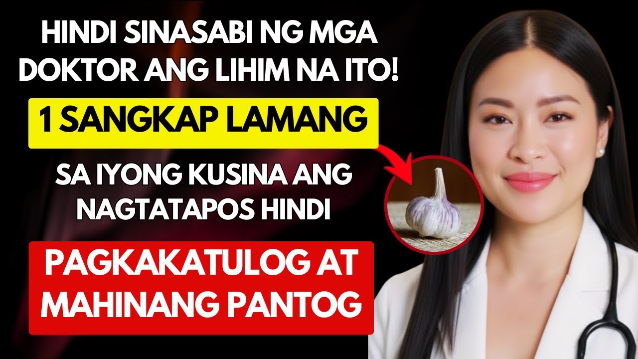 🔴 Mga problema sa pagtulog at madalas na paglalakbay sa banyo? Ang bawang ang solusyon