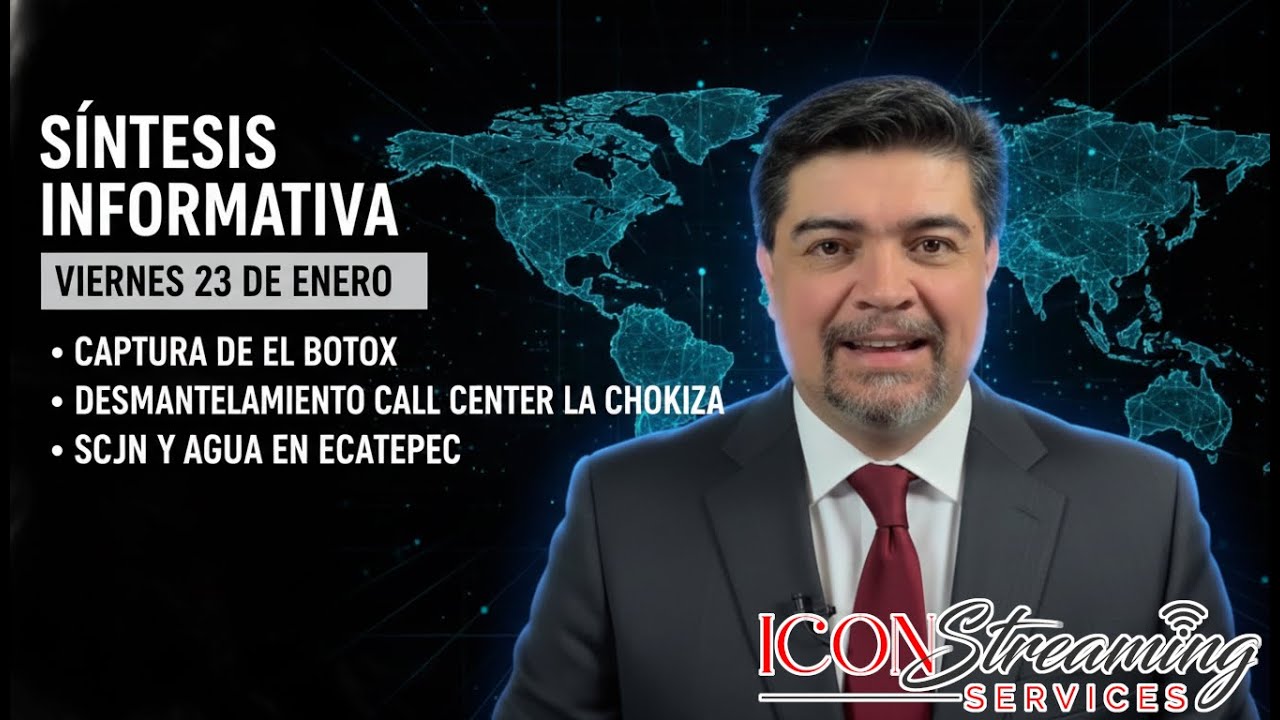 📊 Síntesis 23 Ene: Caída de 