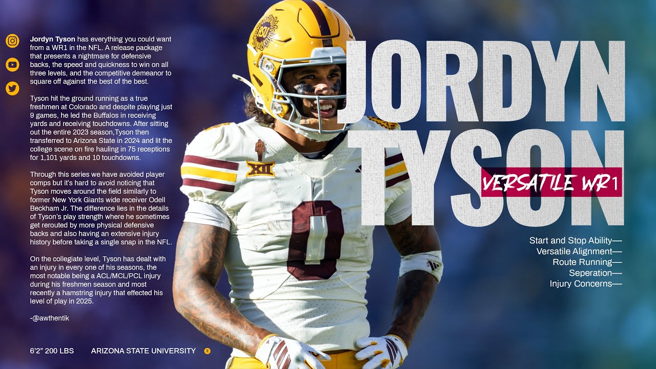Film Room: WR Jordyn Tyson All22 Reel vs TCU