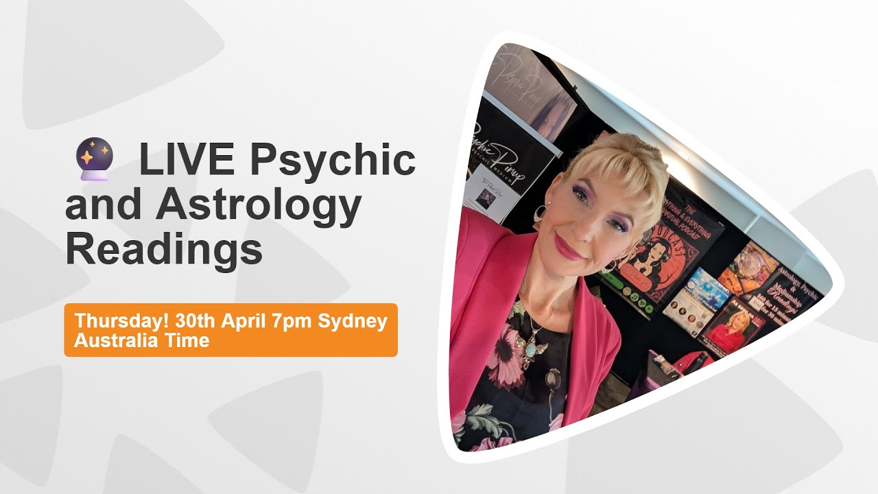 🔮 LIVE Psychic and Astrology Readings This Thursday! 30th April