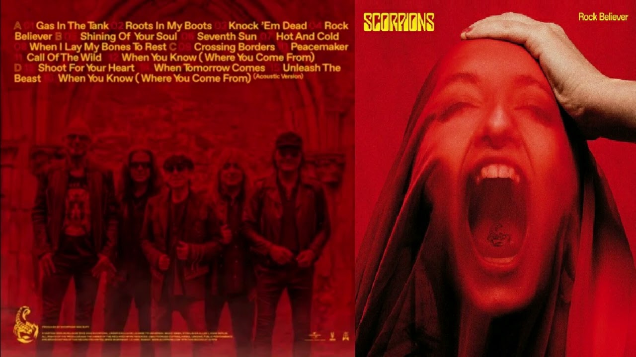 Scorpions - Rock Believer [Deluxe Edition] Full &Aacute;lbum (Completo CD1 + CD2)