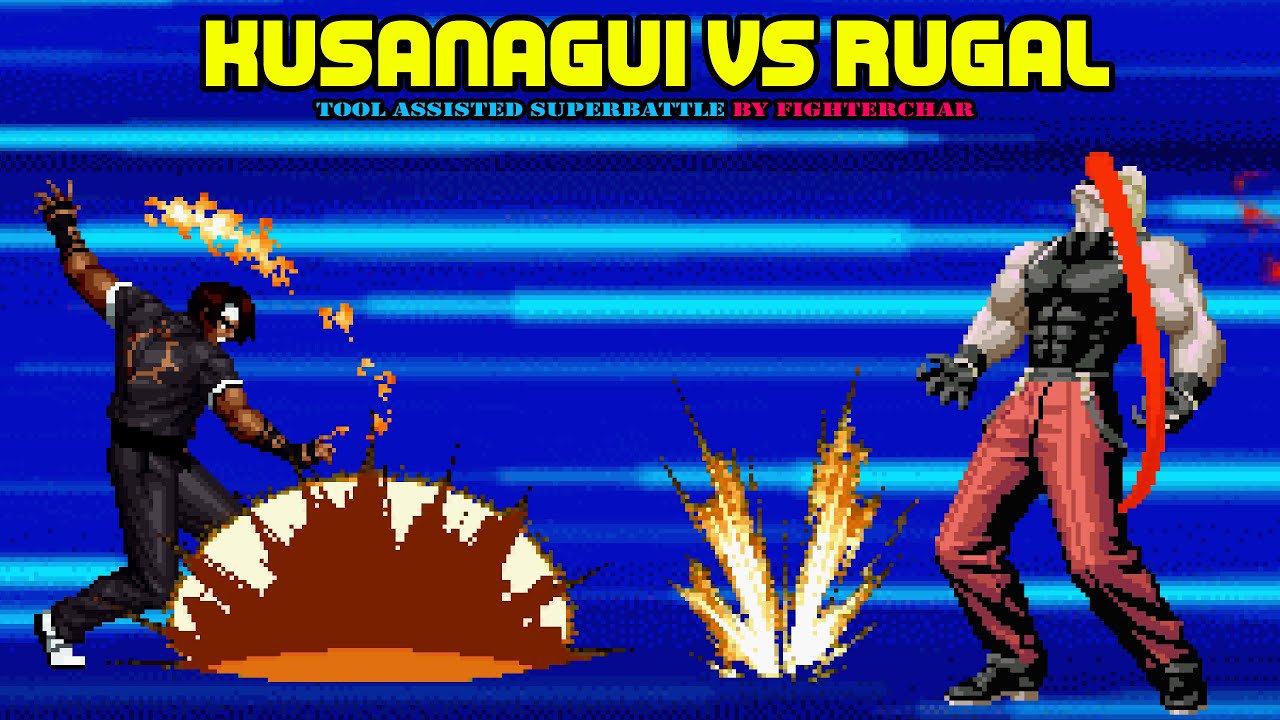 [TAS+VS]  Rugal VS Kusanagi  | 💀 Super Battle 💀 [4K]