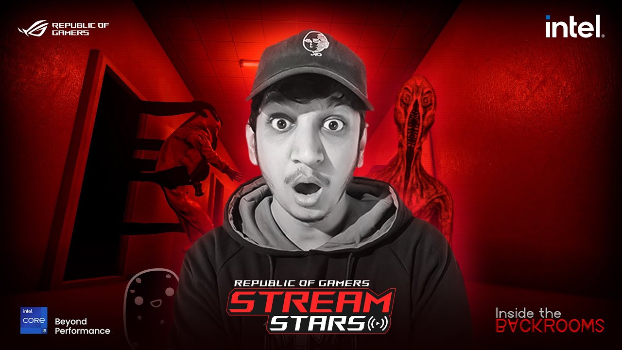 Escaping the Backrooms Live with @Potato_ | ROG Stream Stars powered by @intelindia