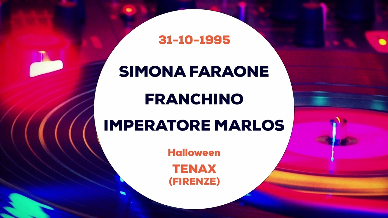 Simona Faraone e Franchino - Tenax (Firenze) 31 Ottobre 1995