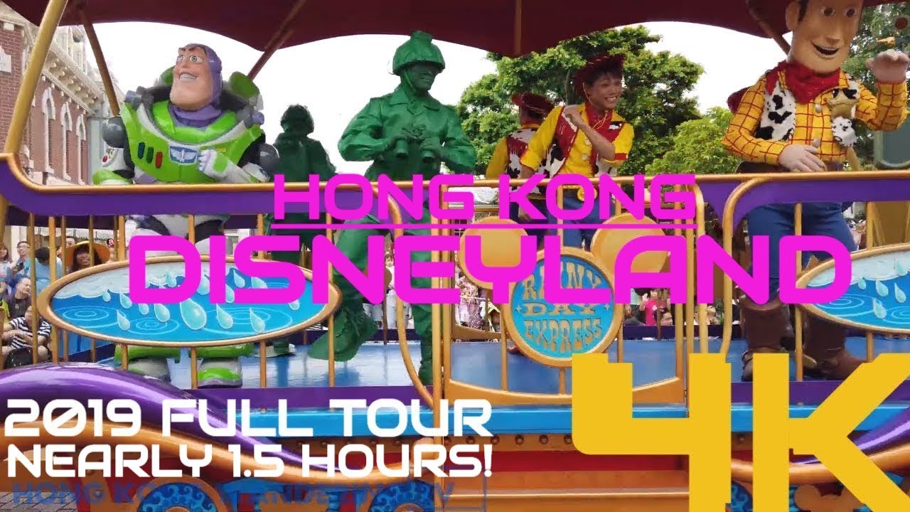 HONG KONG DISNEYLAND FULL TOUR 2019 (ULTRA HD 4K) | 香港迪士尼樂園