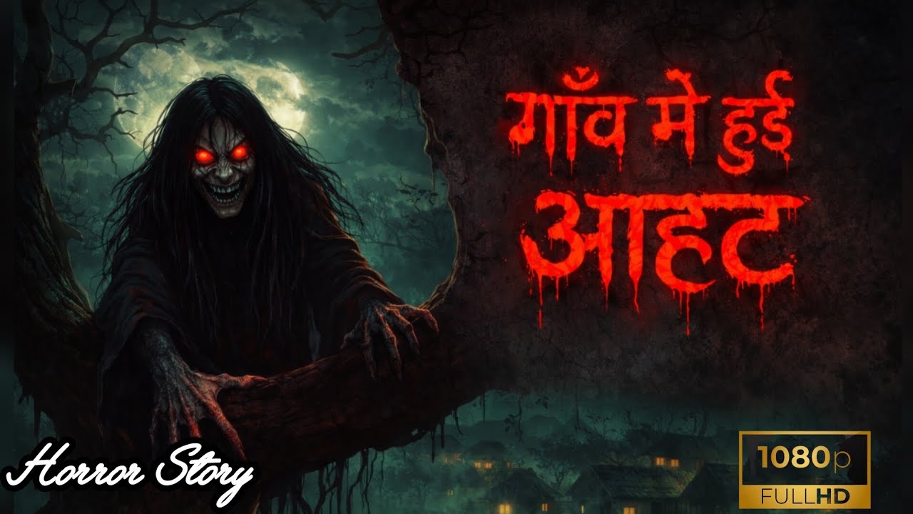  गावं में हुई आहट 😮|Gaon me hui Aahat |dark night Horror Story |#HorrorStory 
