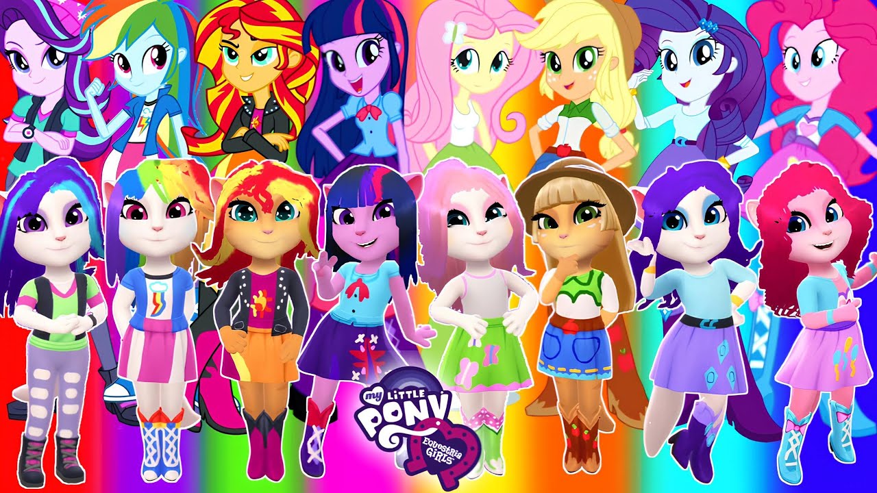 🦄🌟MY LITTLE PONY EQUESTRIA GIRLS ➕️ ANGELA 2 | Cosplay Makeover 