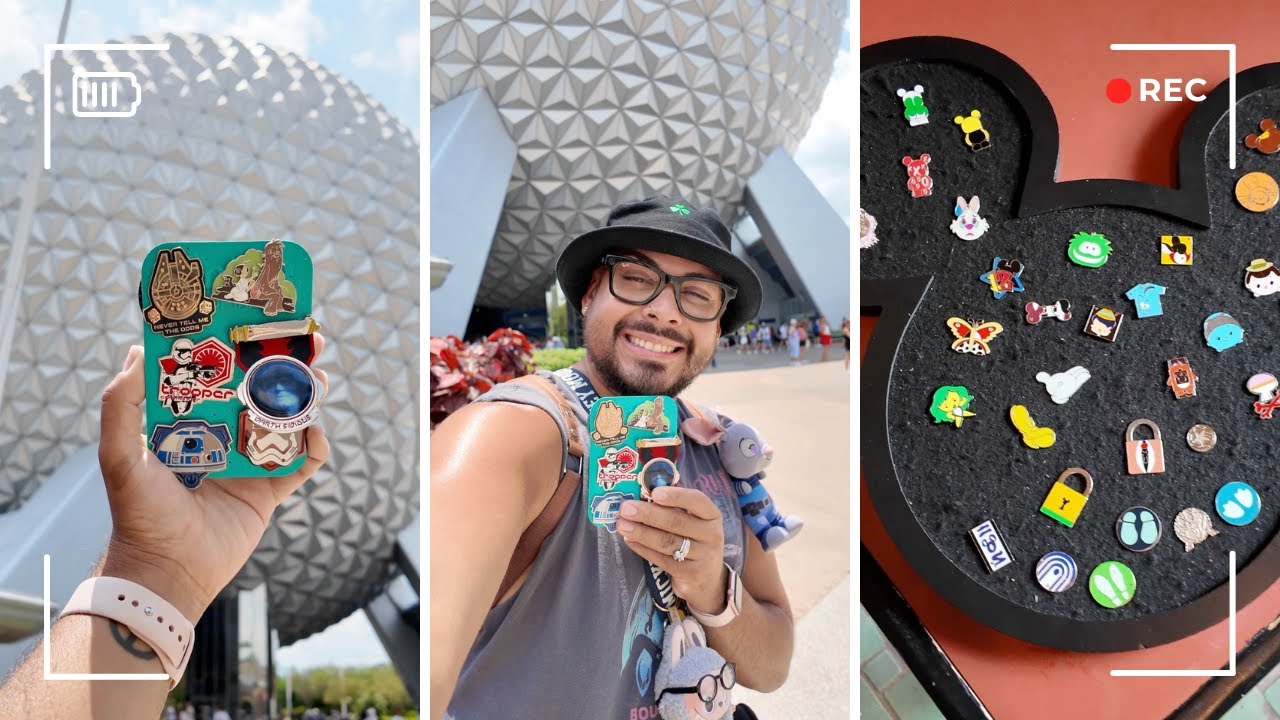 Searching For Real Disney Pins Around EPCOT - May 2025