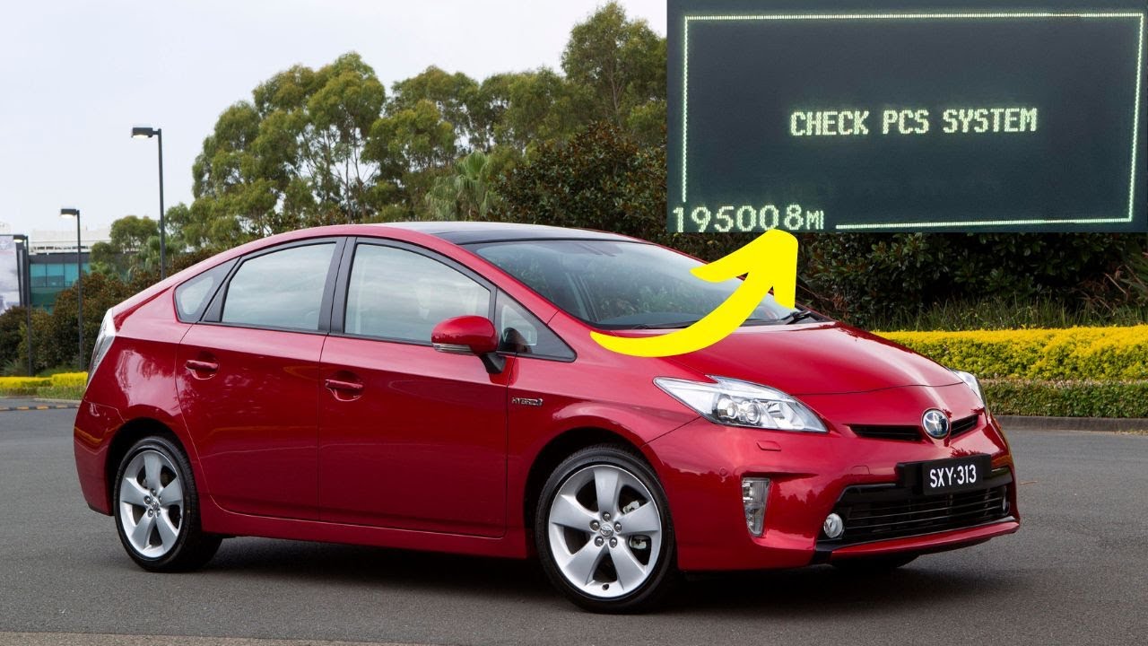Предупреждение «Проверьте систему PCS» в Toyota Prius — Решения