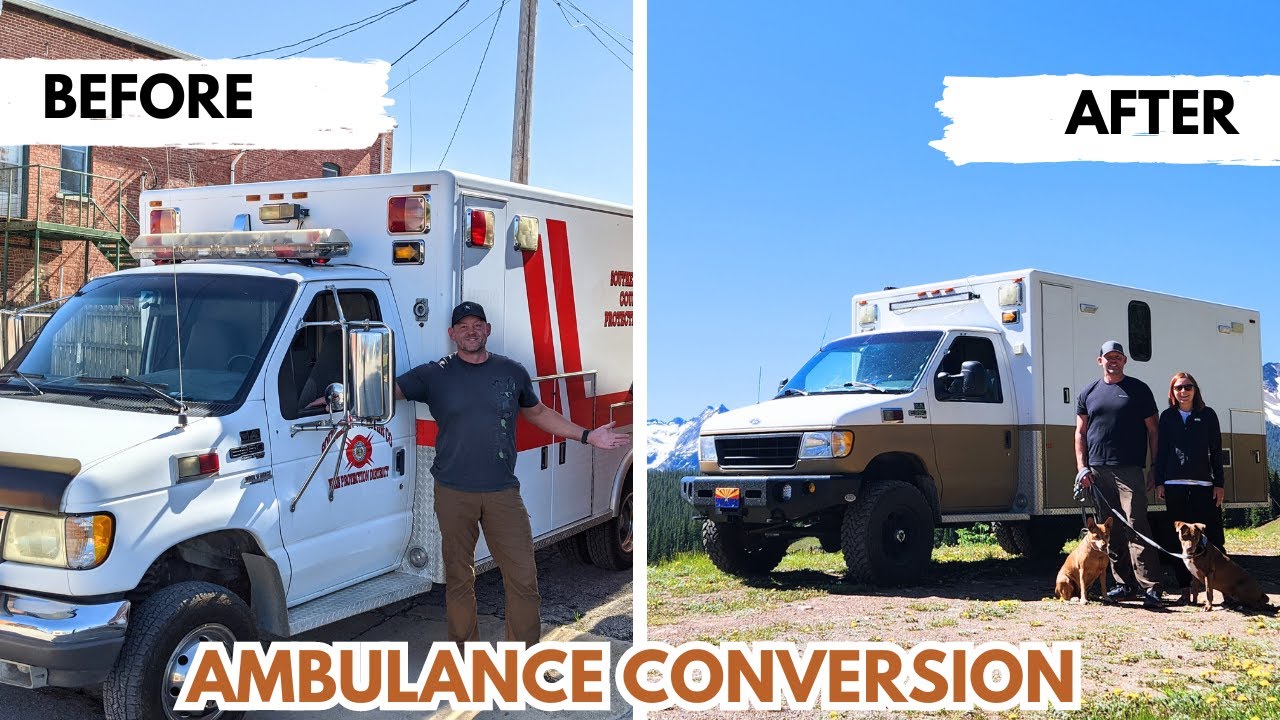 4x4 DIY Ambulance Conversion | Off-Grid Overland Vehicle Tour