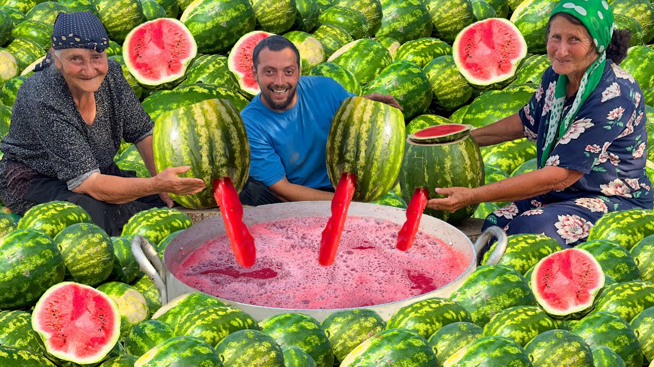 Far from Civilization: Watermelon Harvesting in a Caucasian Mountain Village