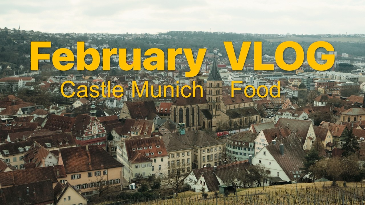 [VLOG ] Daytrip to Munich with some Shopping & Food | Hike to Esslingen Castle - February 2026 VLOG